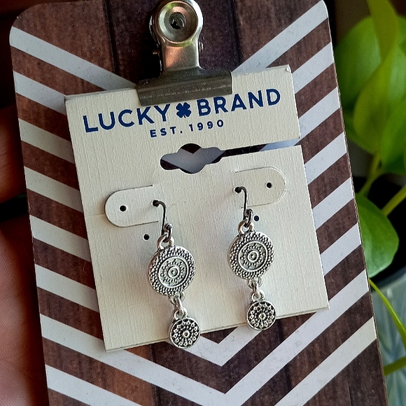 NWT Lucky Brand 🍀 bohemian earrings - Picture 1 of 8
